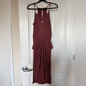 BCBGeneration Burgundy Dress w/ Pockets